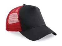 Snapback Trucker Black/Classic Red