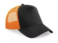 Snapback Trucker Black/Orange