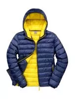 Snow Bird Hooded Jacket Navy/Yellow