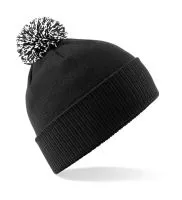 Snowstar Beanie Black/White