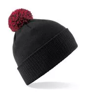 Snowstar Beanie Black/Classic Red