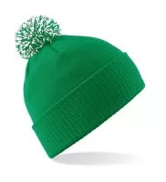 Snowstar Beanie Kelly Green/White