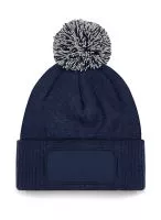 Snowstar Printers Beanie French Navy/Light Grey