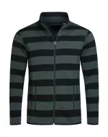 Striped Fleece Jacket