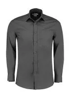 Tailored Fit Poplin Shirt Graphite