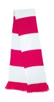 Team Scarf Fuchsia/White