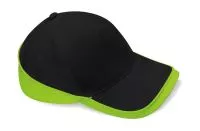 Teamwear Competition Cap Black/Lime Green