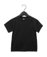 Toddler Jersey Short Sleeve Tee Black