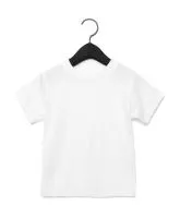 Toddler Jersey Short Sleeve Tee Fehér