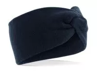 Twist Knit Headband French Navy