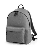 Two-Tone Fashion Backpack Grey Marl