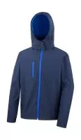 TX Performance Hooded Softshell Jacket Navy/Royal