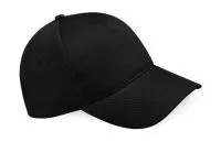 Ultimate 5 Panel Cap Black