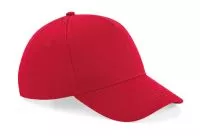 Ultimate 6 Panel Cap Classic Red