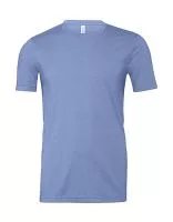 Unisex Heather CVC Short Sleeve Tee Heather Blue