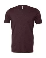 Unisex Heather CVC Short Sleeve Tee Heather Maroon