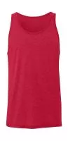 Unisex Jersey Tank Red Triblend