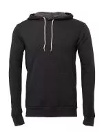 Unisex Poly-Cotton Pullover Hoodie Szürke