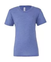 Unisex Triblend Short Sleeve Tee Blue Triblend