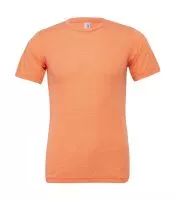 Unisex Triblend Short Sleeve Tee Orange Triblend