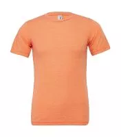 Unisex Triblend Short Sleeve Tee Peach Triblend