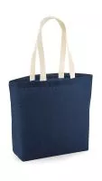 Unlaminated Jute Shopper Navy/Natural