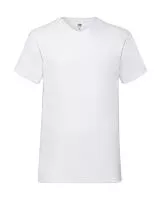 Valueweight V-Neck-Tee Fehér