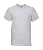 Valueweight V-Neck-Tee Heather Grey