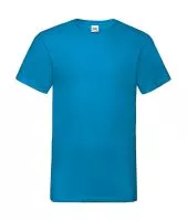 Valueweight V-Neck-Tee Azure Blue