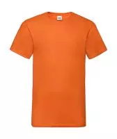 Valueweight V-Neck-Tee Narancssárga