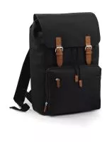 Vintage Laptop Backpack Black