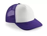 Vintage Snapback Trucker Purple/White