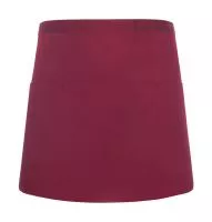 Waist Apron Basic with Pockets Bordeaux