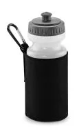 Water Bottle And Holder Black