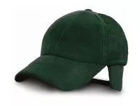 Winter Fleece Cap Forest Green