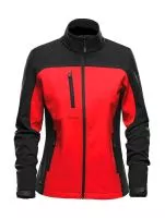 Women`s Cascades Softshell Bright Red/Black