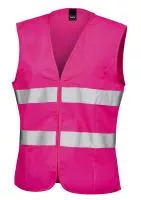 Women`s Hi-Vis Tabard Fluorescent Pink