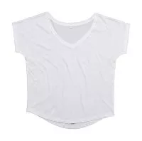 Women`s Loose Fit V Neck T