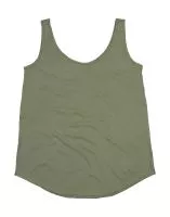 Women`s Loose Fit Vest Soft Olive