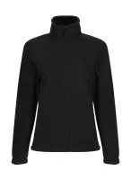 Women`s Micro Full Zip Fleece Black