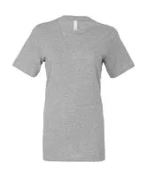 Women`s Relaxed CVC Jersey Short Sleeve Tee Athletic Heather