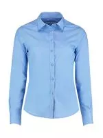 Women`s Tailored Fit Poplin Shirt Light Blue