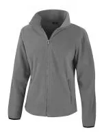 Womens Fashion Fit Outdoor Fleece Pure Grey