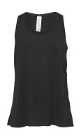 Youth Flowy Racerback Tank Black