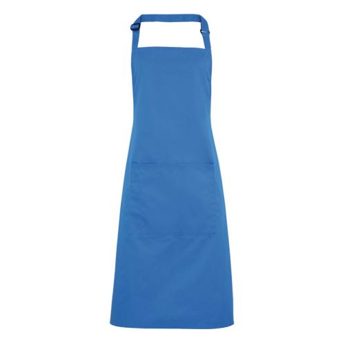 ‘COLOURS’ BIB APRON WITH POCKET