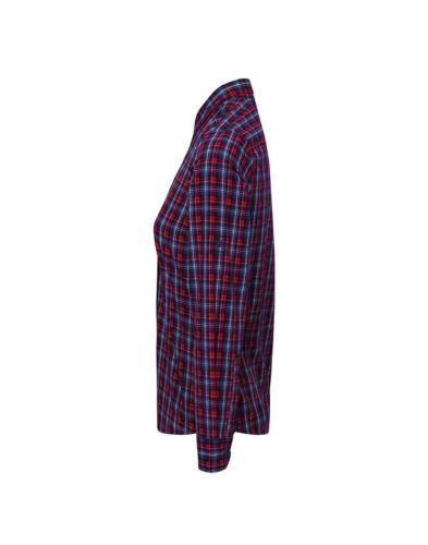 'SIDEHILL' CHECK - WOMEN'S LONG SLEEVE COTTON SHIRT