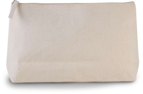 COTTON CANVAS TOILETRY BAG