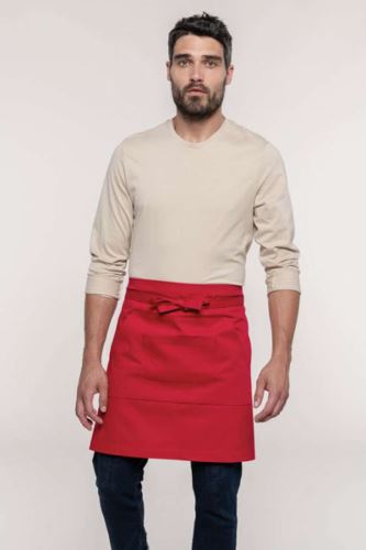 COTTON MID-LENGTH APRON