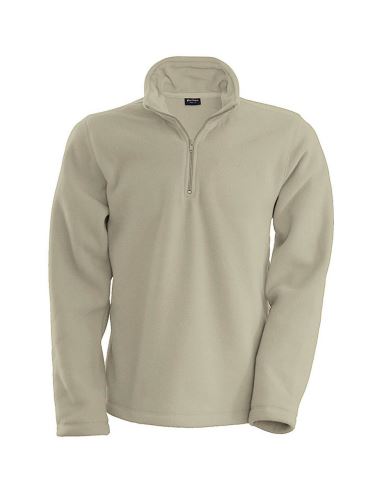 ENZO - ZIP NECK MICROFLEECE JACKET