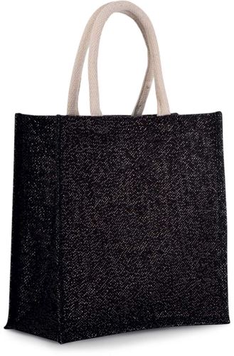 JUTE CANVAS TOTE - LARGE